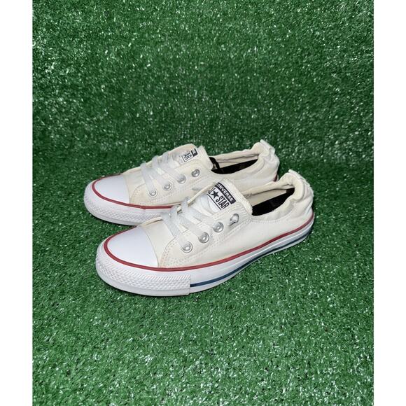 Converse Womens CT All Star Shoreline Ox 537084F White Casual Shoes Sneakers 8.5 - Picture 3 of 9